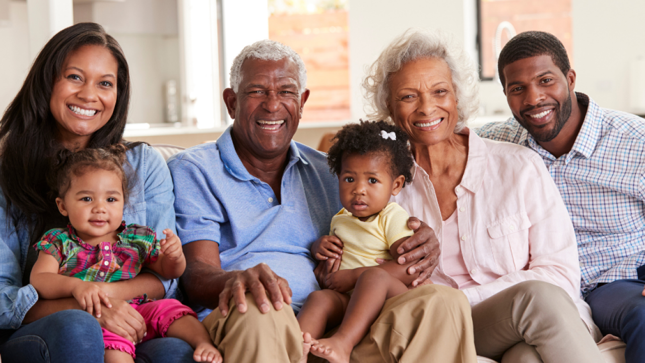 African American/black Family